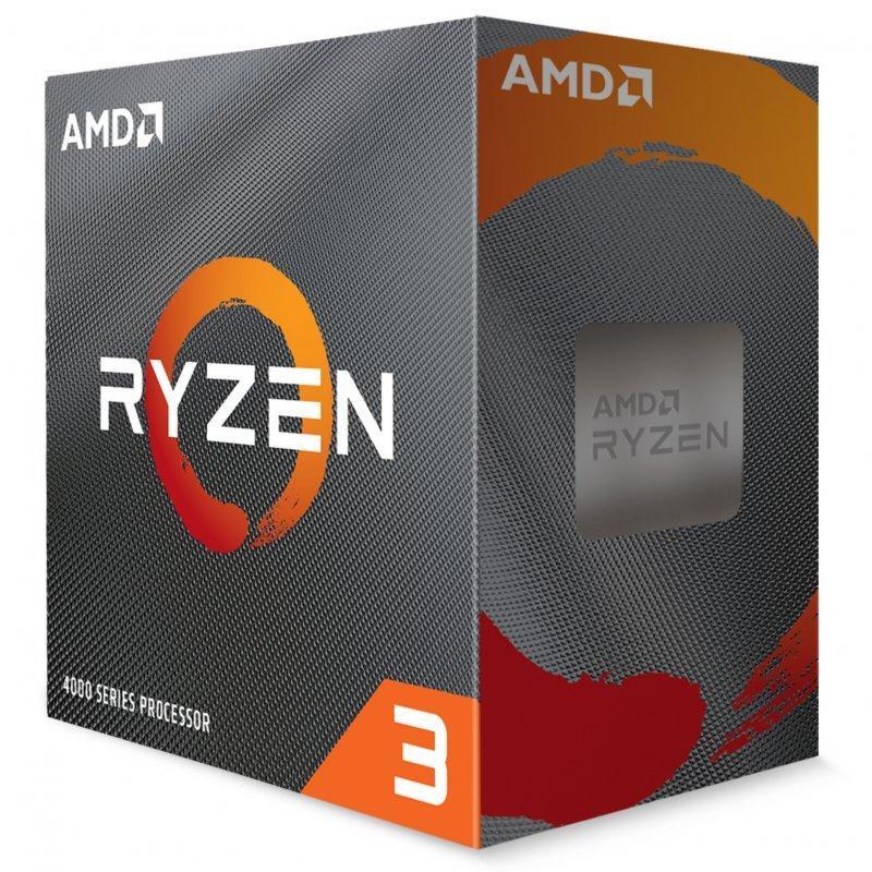 Micro. procesador amd ryzen 3 4300g 4 core 4ghz 4mb am4 box