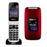 Telefono movil maxcom mm824 red white -  2.4pulgadas -  2g