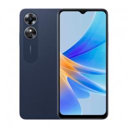 Telefono movil smartphone oppo a17 midnight black 6.5pulgadas hd+ -  64gb rom -  4gb ram -  50 + 2 mpx -  5mpx -  5000 mah -  du