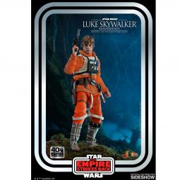 Figura hot toys 1 - 6 luke skywalker (snowspeeder pilot) movie masterpiece series - star wars: the empire strikes back 40th anni