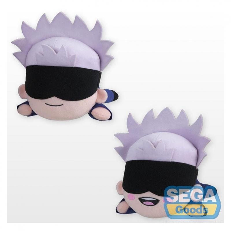 Peluche good smile company nesoberi plush jujutsu kaisen satoru gojo set normal & sonriendo