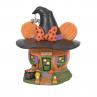 Figura decorativa enesco disney mickey & minnie minnie casa calabaza