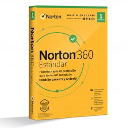 Antivirus norton 360 standard 10gb español 1 usuario 1 dispositivo 1 año esd generic rsp drmkey gum