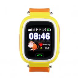 Reloj smartwatch leotec kids way gps antiperdida naranja 1.22pulgadas