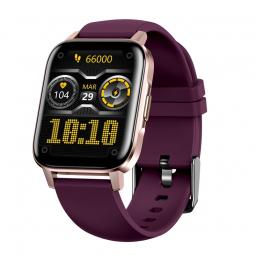 Reloj smartwatch leotec multisport crystal ip68 purpura 1.69pulgadas