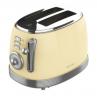 Tostadora cecotec toast and taste 800 vintage light yellow