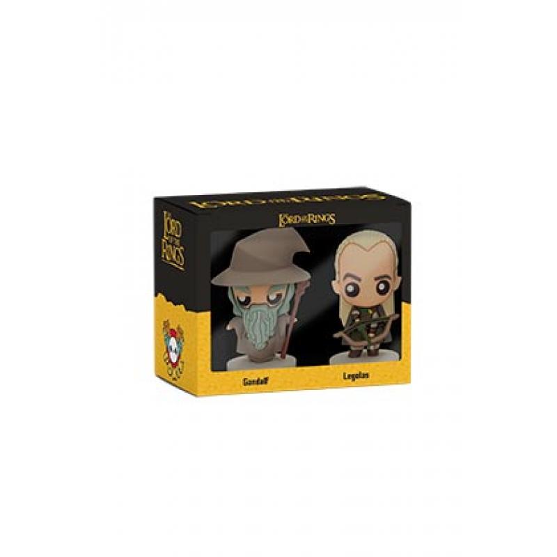 Set 2 figuras sd toys pokis el seor de los anillos gandalf y legolas