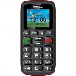 Telefono movil maxcom mm428 black - red -  1.8pulgadas -  4gb rom -  1gb ram -  micro usb -  3g