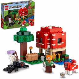 Lego minecraft la casa - champiñon