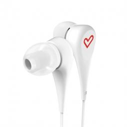 Auriculares micro energy sistem style 1 blanco in - ear - cable plano