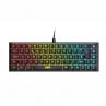 Teclado energy sistem esg k4 kompact - rgb negro - led rainbow - 69 teclas antighosting - xbox - ps5 - pc - mac