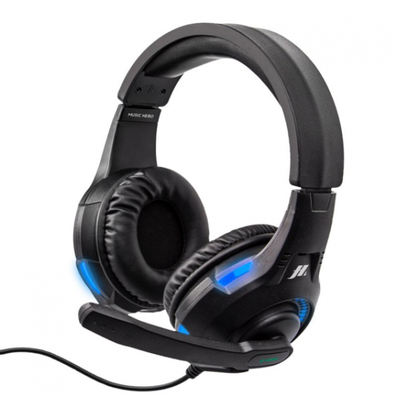 Auriculares gaming sbs mhheadbusterk jack 3.5mm negro