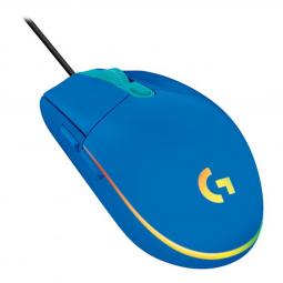 Mouse raton logitech g203 lightsync azul gaming 8.000 dpi 6 botones