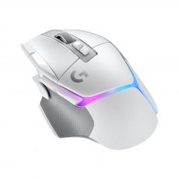 Mouse raton logitech g g502 x plus lightspeed gaming optico wireless inalambrico 25600ppp blanco