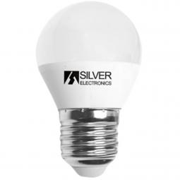 Bombilla led silver electronic esferica decorativa 7w=70w -  e27 -  5000k -  620 lm -  luz blanca -  a+ - Imagen 1