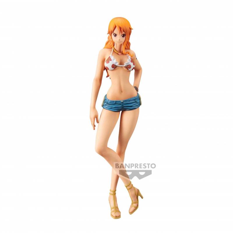 Figura banpresto grandista one piece nero nami