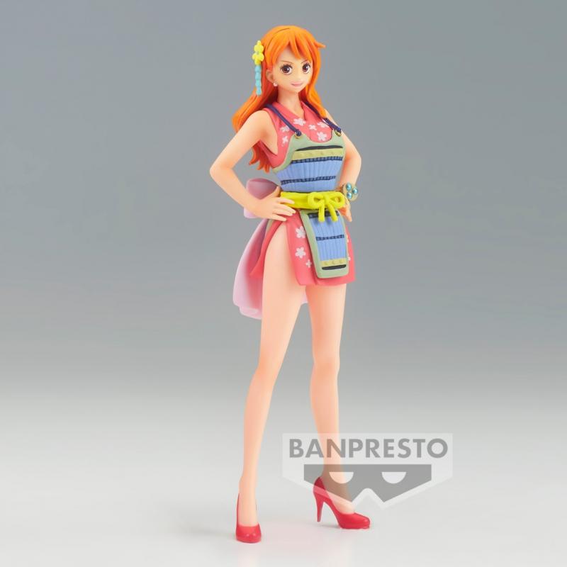 Figura banpresto one piece dxf the grandline lady wanokuni vol 8 nami