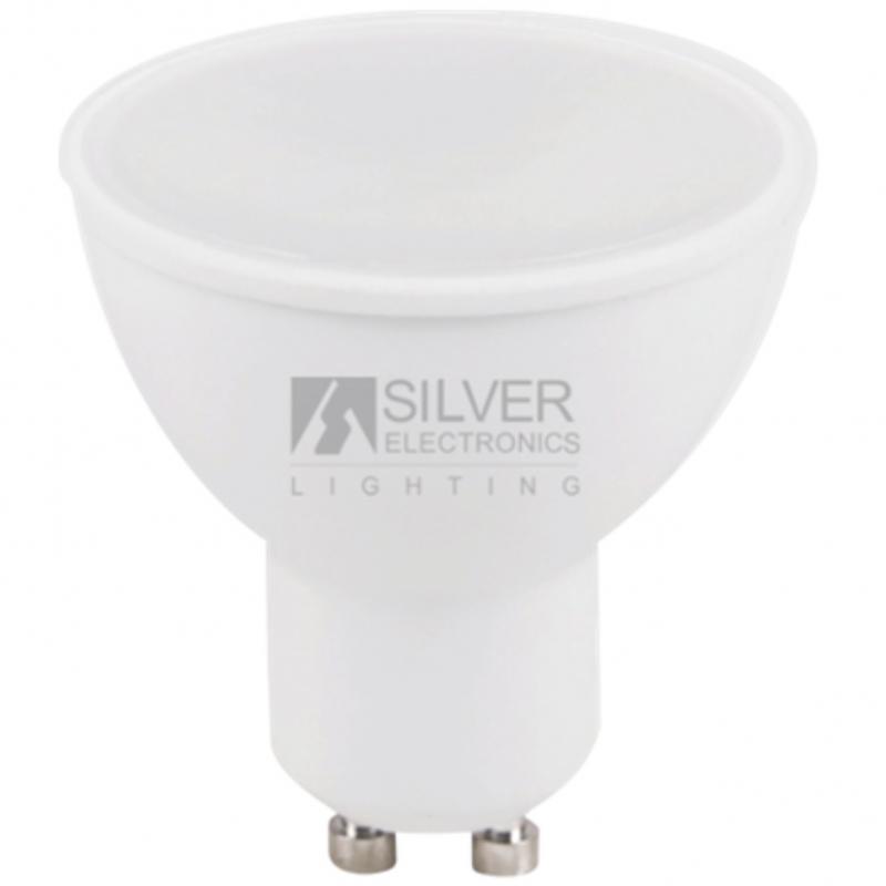Bombilla led silver electronic eco multi - led dicroica 7w=44w -  gu10 -  3000k -  567 lm -  120º - luz calida -  a+ - Imagen 1