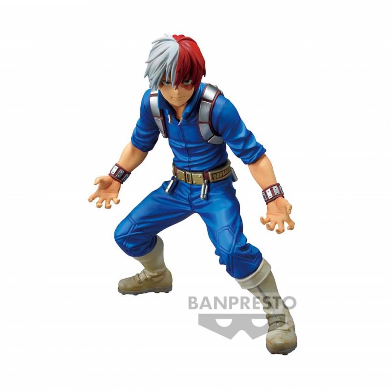 Figura banpresto chronicle super master star piece my hero academia the shoto todoroki