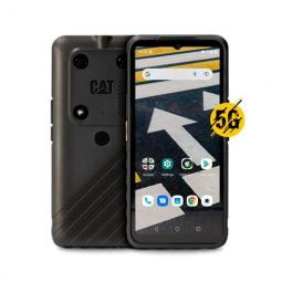 Smartphone cat s53 5g rugerizado dual sim negro 6gb - 128gb - 6.5pulgadas - 48+16mp -