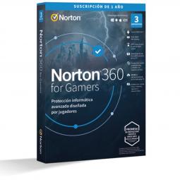 Antivirus norton 360 for gamers 50gb español 1 usuario 3 dispositivos 1 año generic rsp mm gum