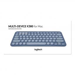 Teclado logitech k380 multi - device para mac bluetooth arandano español