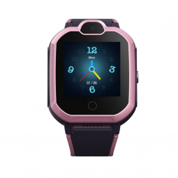 Reloj smartwatch leotec kids allo 4g gps antiperdida rosa 1.4pulgadas