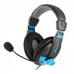 Auriculares micro ngs msx9pro negro y azul