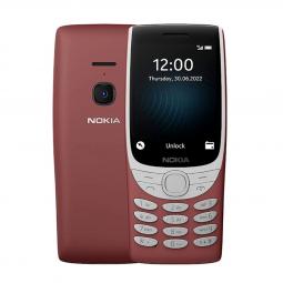 Telefono movil nokia 8210 rojo 2.8pulgadas -  128mb rom -  48mb ram -  0.3mpx -  4g