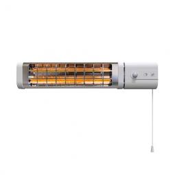 Calefactor soler y palau infrared - 125 gris1200w - cuarzo - 2 lamparas - orientable - dual