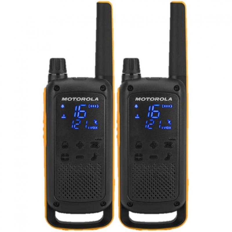 Walkie talkie motorial t82 extreme pack 4unidades hasta 10km