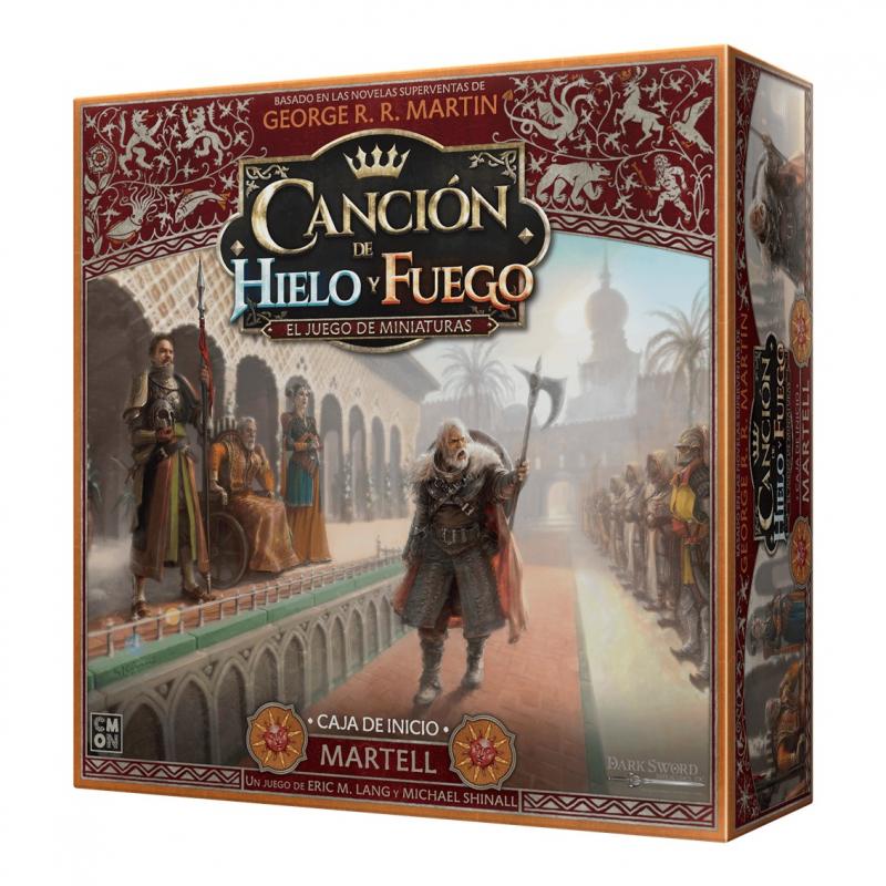 Juego de mesa cancion de hielo y fuego caja de inicio martell edad recomendada 14