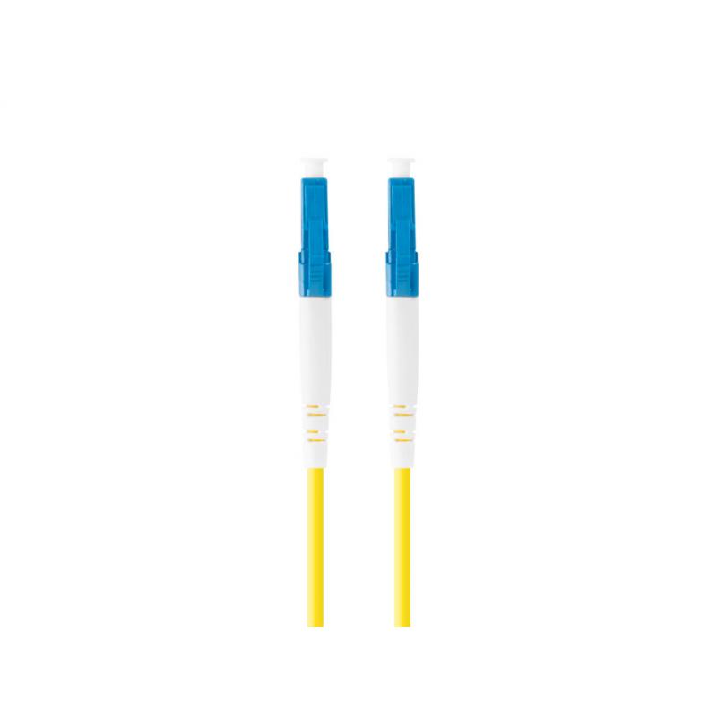 Latiguillo fibra optica lc - upc lanberg 5m mono simplex g657a1 lszh amarillo