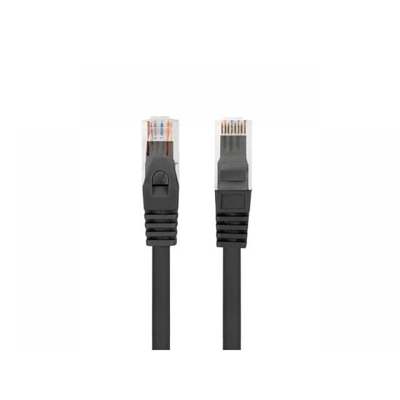 Latiguillo rj45 lanberg cat.6 utp 1m negro