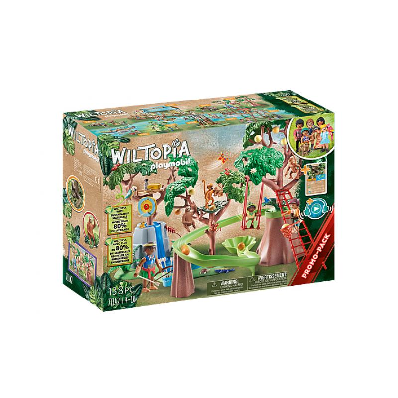 Playmobil wiltopia -  parque infantil jungla tropical
