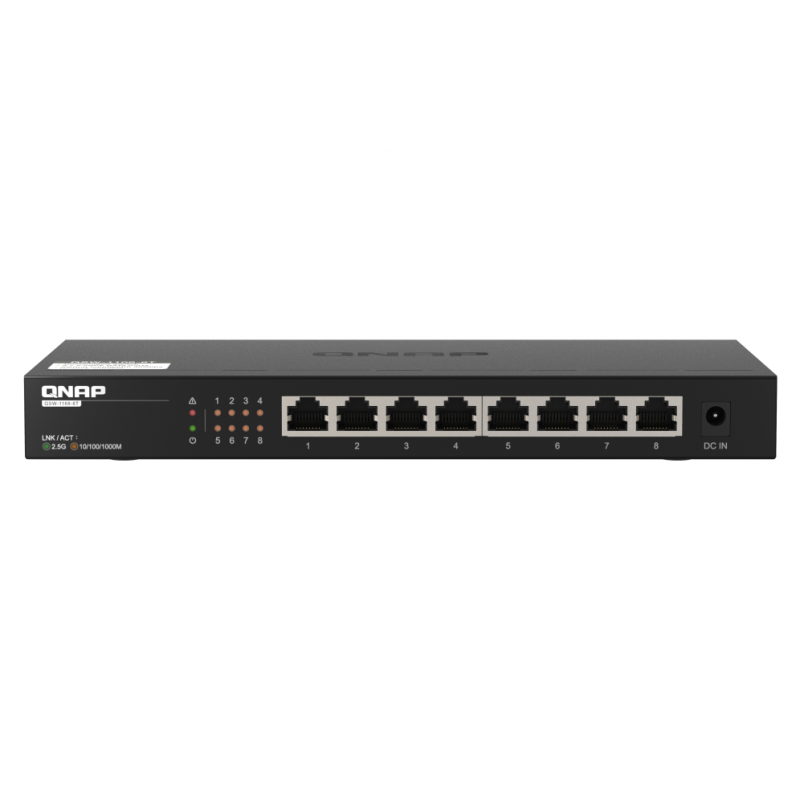 Switch qnap qsw - 1108 - 8t 8x rj - 45 2.5gb