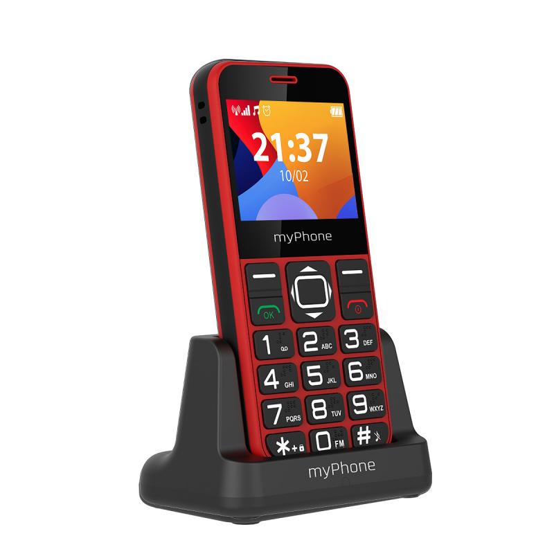 Telefono movil myphone halo 3 red 2.3pulgadas -  0.3mpx -  2g - rojo
