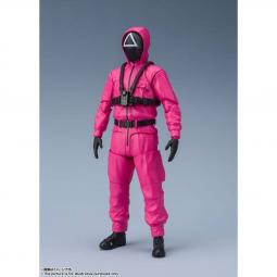 Figura tamashii nations masked soldier triangle sh figuarts squid game
