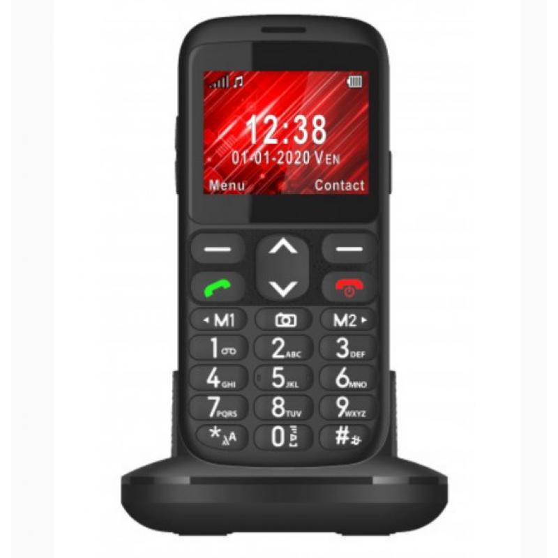 Telefono movil telefunken s520 senior phone - gps - 2.31pulgadas - negro