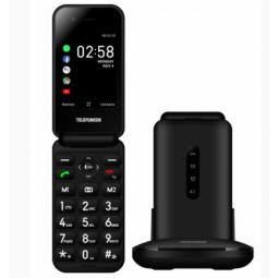Telefono movil telefunken s740 senior phone - 4g - gps - 2.8pulgadas - kaios negro