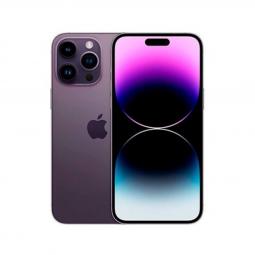 Telefono movil smartphone apple iphone 14 pro max 256gb deep purple sin cargador -  sin auriculares -  a16 bionic -  12mpx -  6.