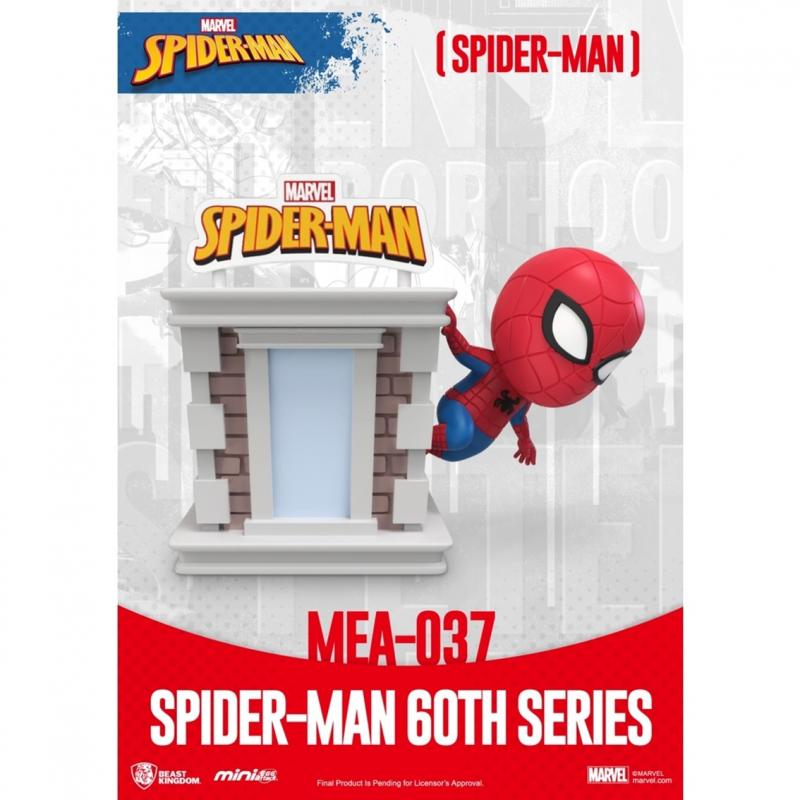 Figura mini egg attack marvel spider - man japones serie 60 aniversario