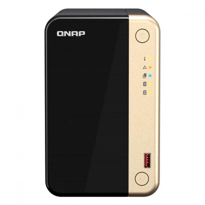 Servidor nas qnap ts - 264 - 8g 8gb gigabit ethernet