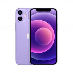 Telefono movil smartphone apple iphone 12 mini 256gb purple sin cargador -  sin auriculares -  a14 bionic -  12mpx -  5.4pulgada