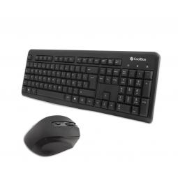 Kit teclado + raton coolbox inalambrico negro coo - ktr - 02w
