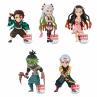 Figura banpresto demon slayer: kimetsu no yaiba world collectable figure vol.10 12 unidades