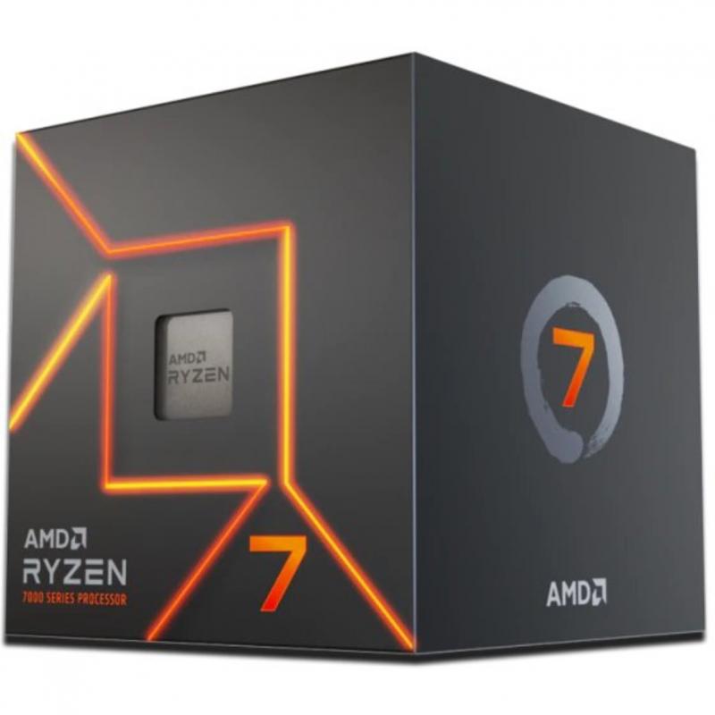 Micro. procesador amd ryzen ryzen 7 7700 8 core 3.8ghz 32mb am5 box