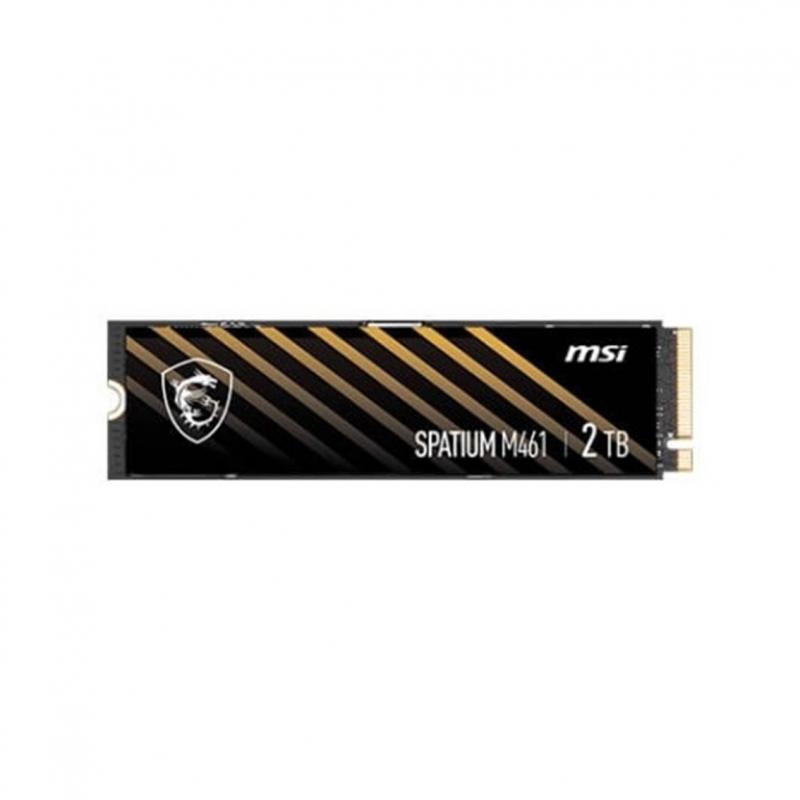 Disco duro interno solido ssd msi spatium m461 2tb m.2 pcie 4.0