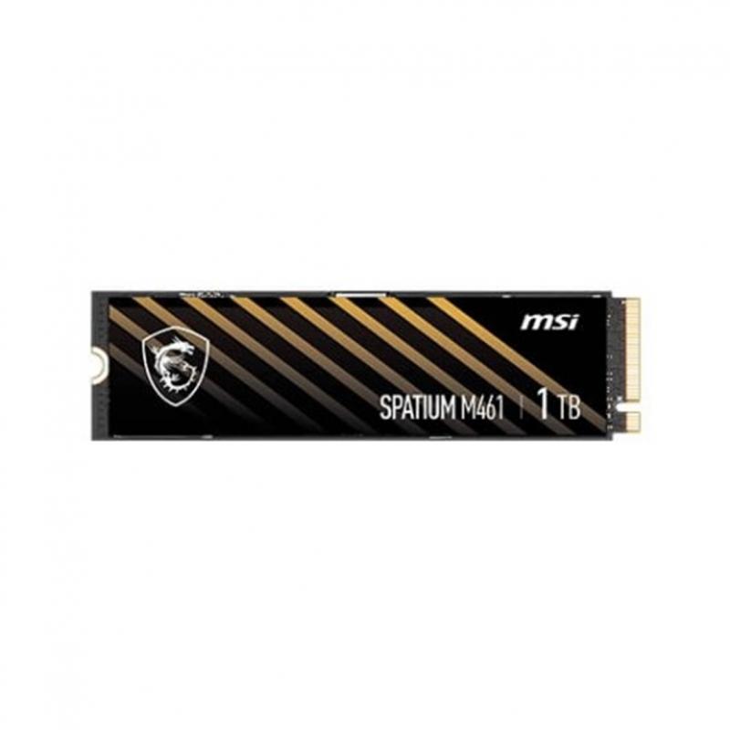 Disco duro interno solido ssd msi spatium m461 1tb m.2 pcie 4.0
