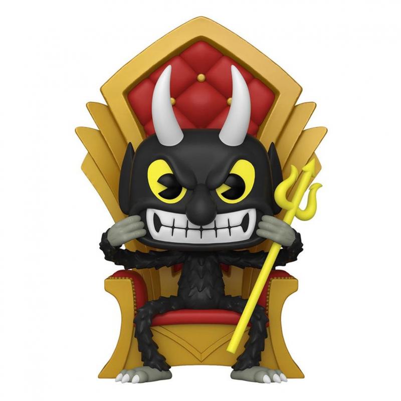Funko pop deluxe cuphead devil in throne demonio en el trono 61416